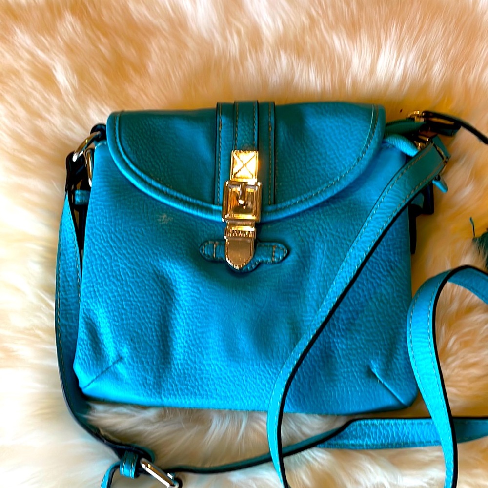 Chaps Turquoise Crossbody